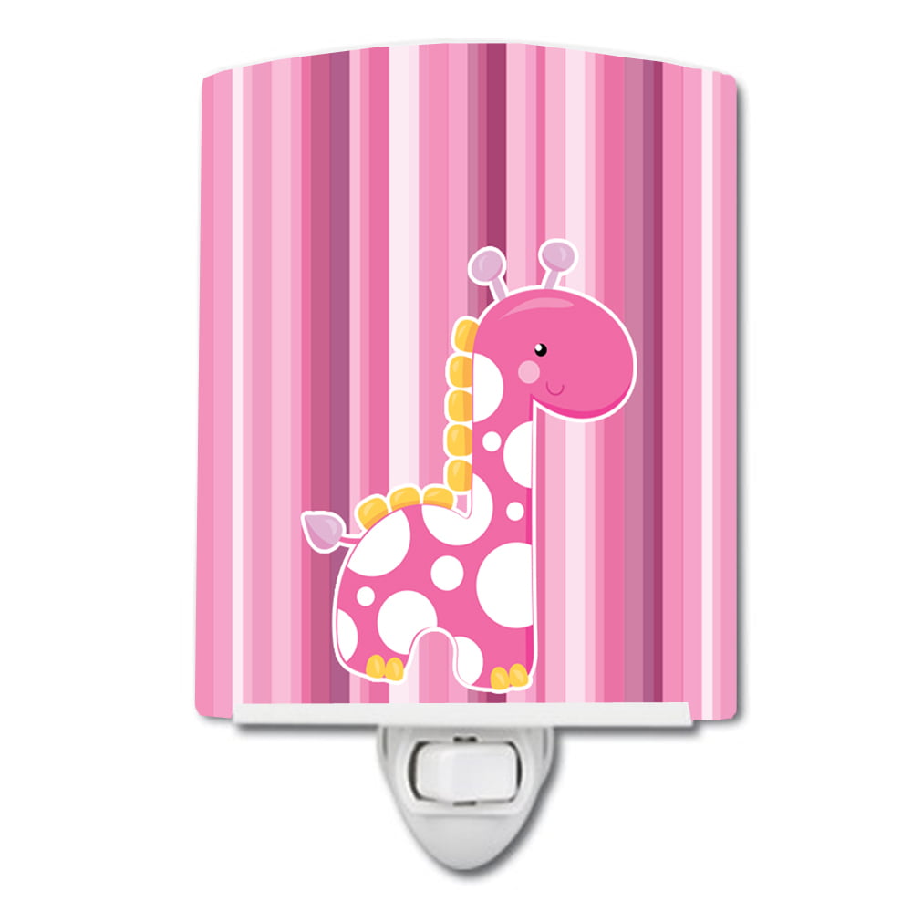 BB6827CNL Girl Giraffe Ceramic Night Light
