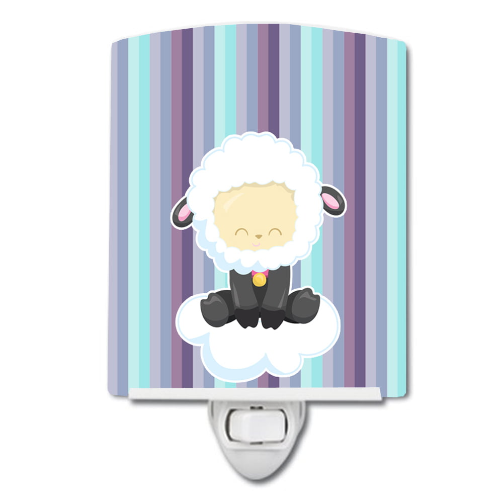 BB6875CNL Sheep on Cloud Ceramic Night Light
