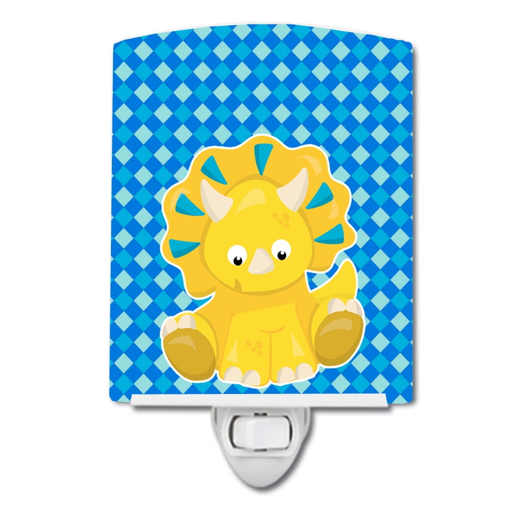 Triceratops Dinosaur Ceramic Night Light