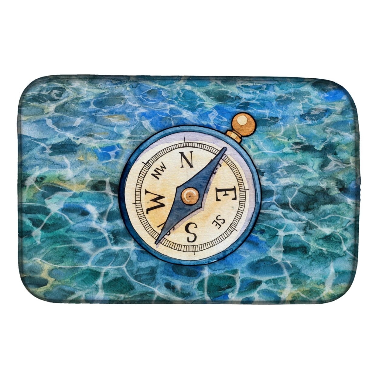Compass Dish Drying Mat