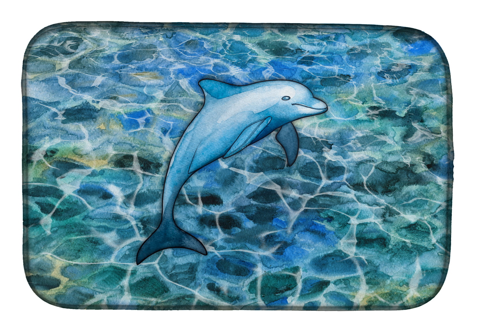 BB5356DDM Dolphin Dish Drying Mat