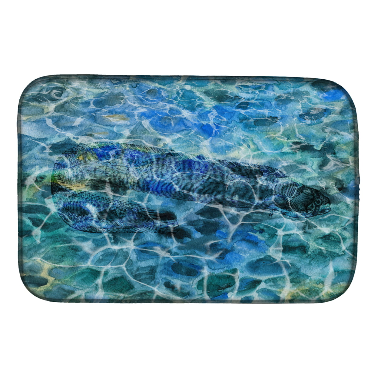 BB5360DDM Eel Under Water Dish Drying Mat