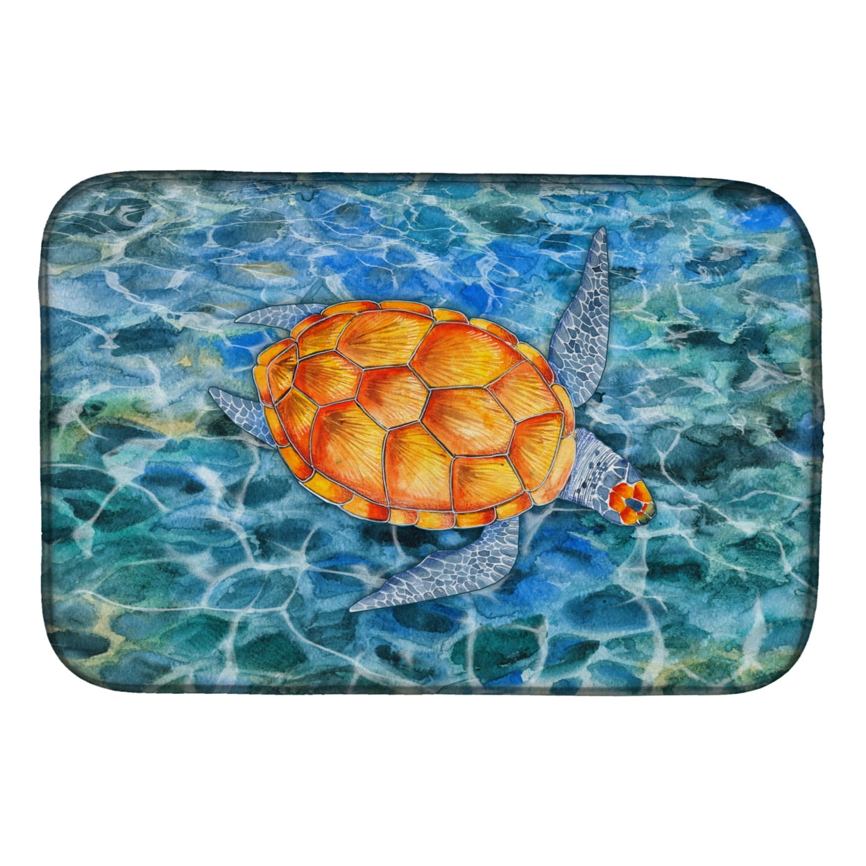 Sea Turtle Dish Drying Mat