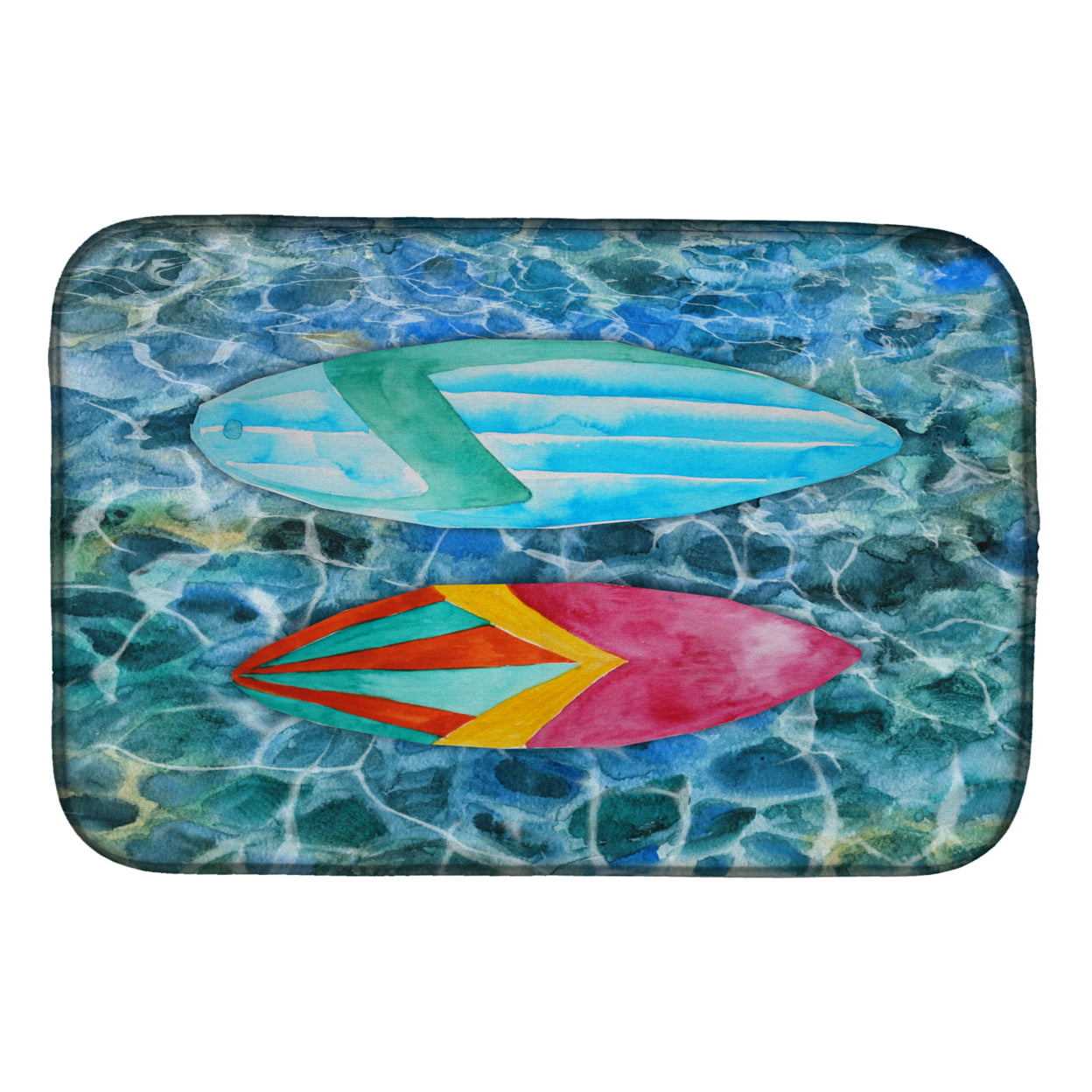 BB5366DDM Surf Boards on the Water Dish Drying Mat