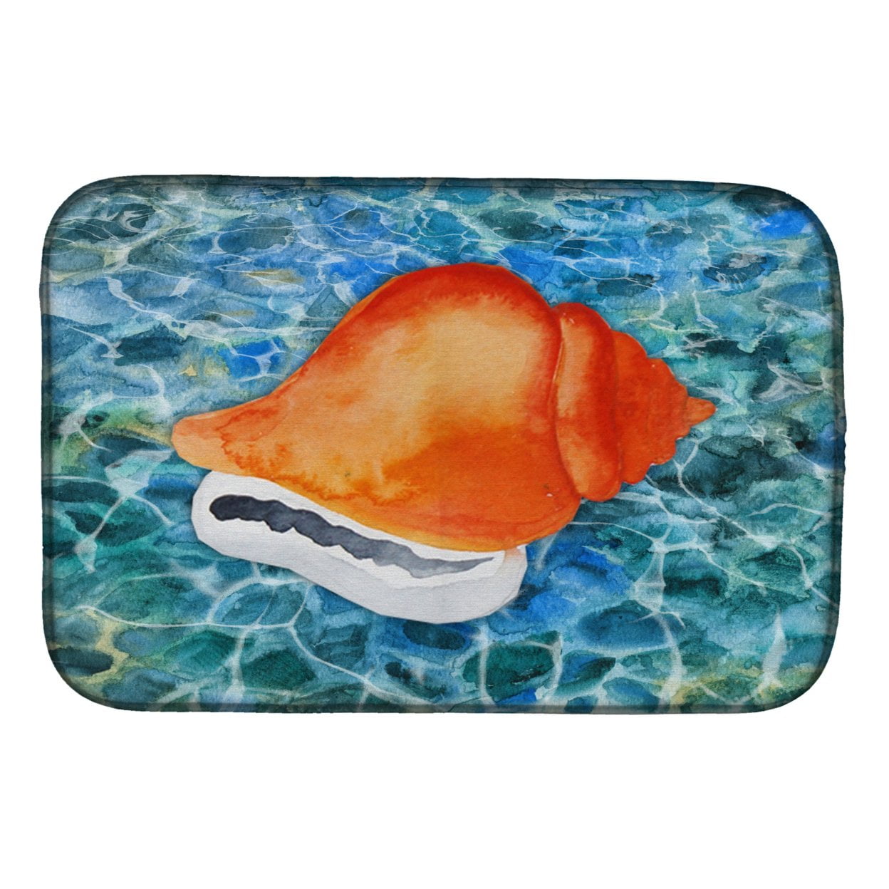 BB5371DDM Sea Shell Dish Drying Mat