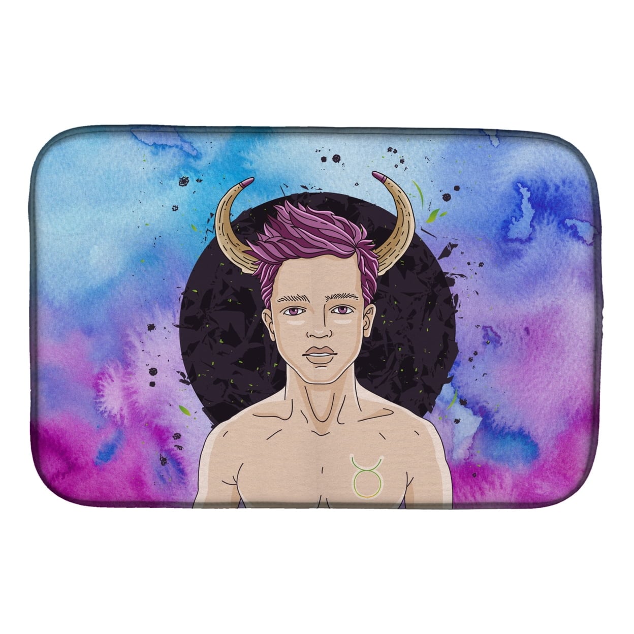 BB7318DDM Taurus Zodiac Sign Dish Drying Mat