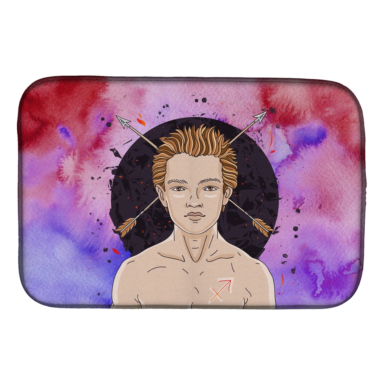 BB7325DDM Sagittarius Zodiac Sign Dish Drying Mat