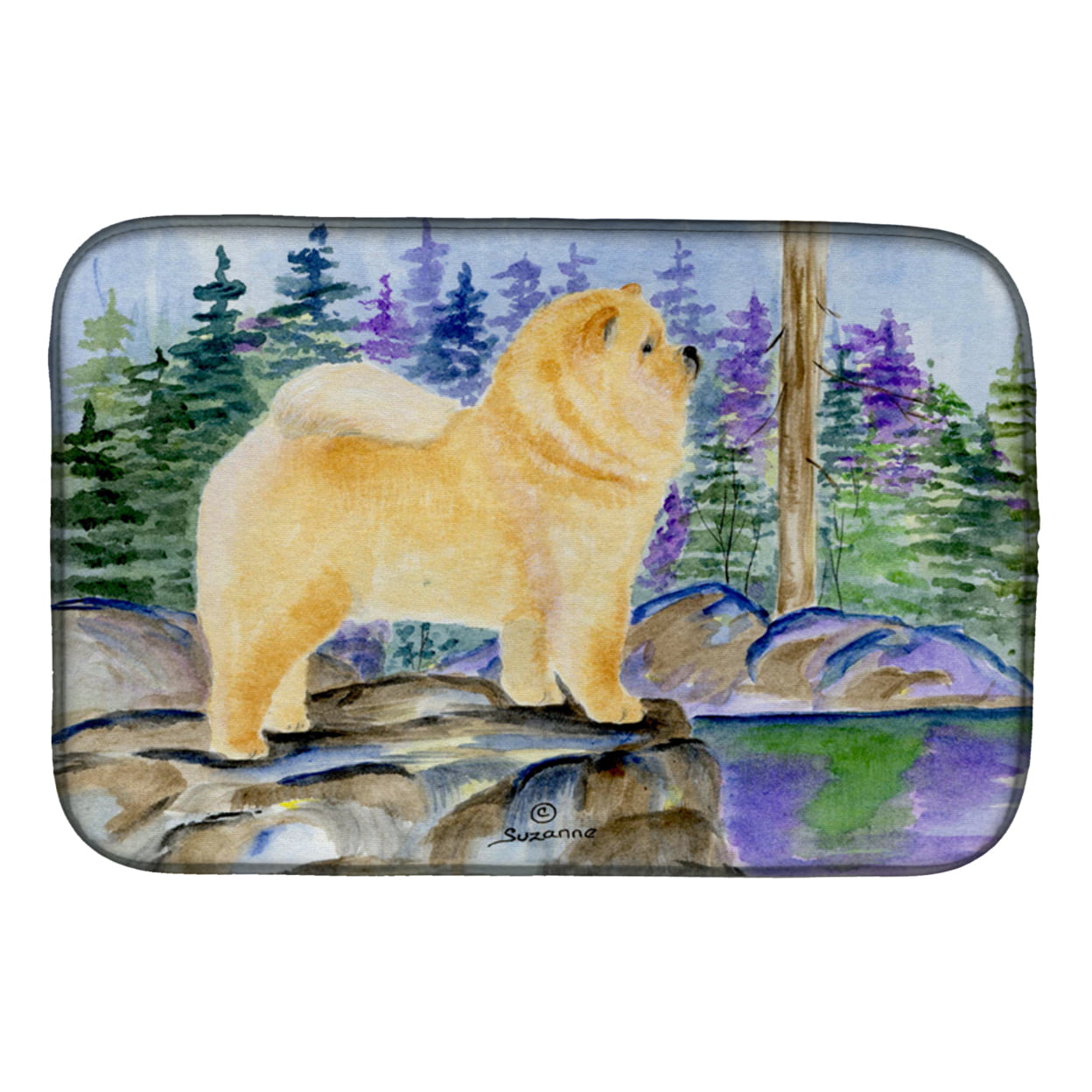 Picture of Carolines Treasures SS8003DDM Chow Chow Dish Drying Mat