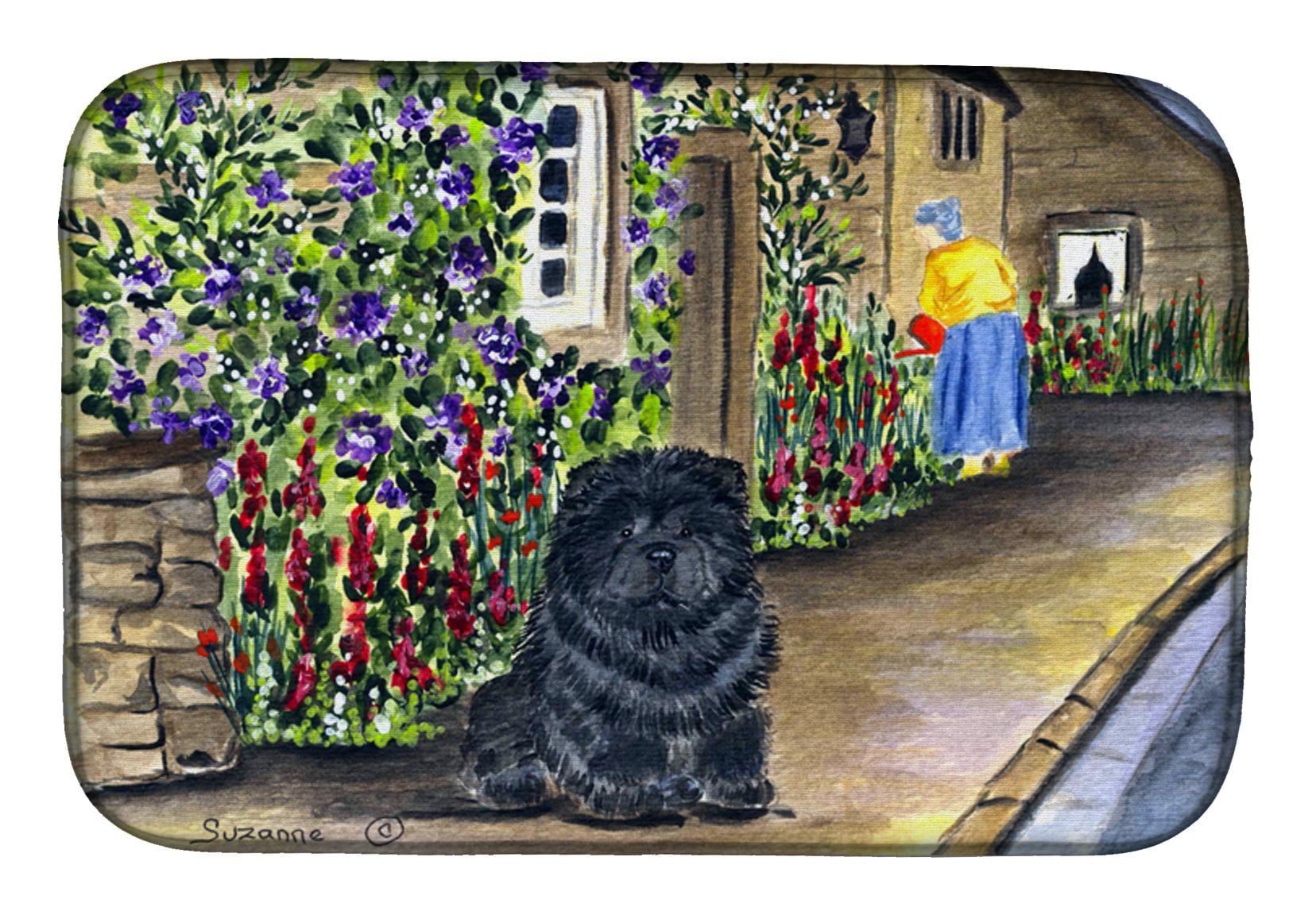 Picture of Carolines Treasures SS8117DDM Chow Chow Dish Drying Mat