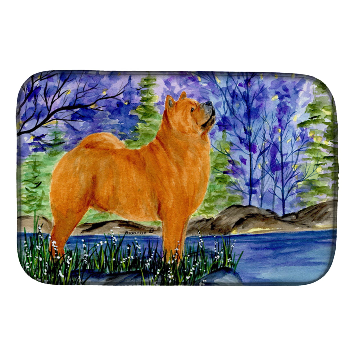 Picture of Carolines Treasures SS8600DDM Chow Chow Dish Drying Mat