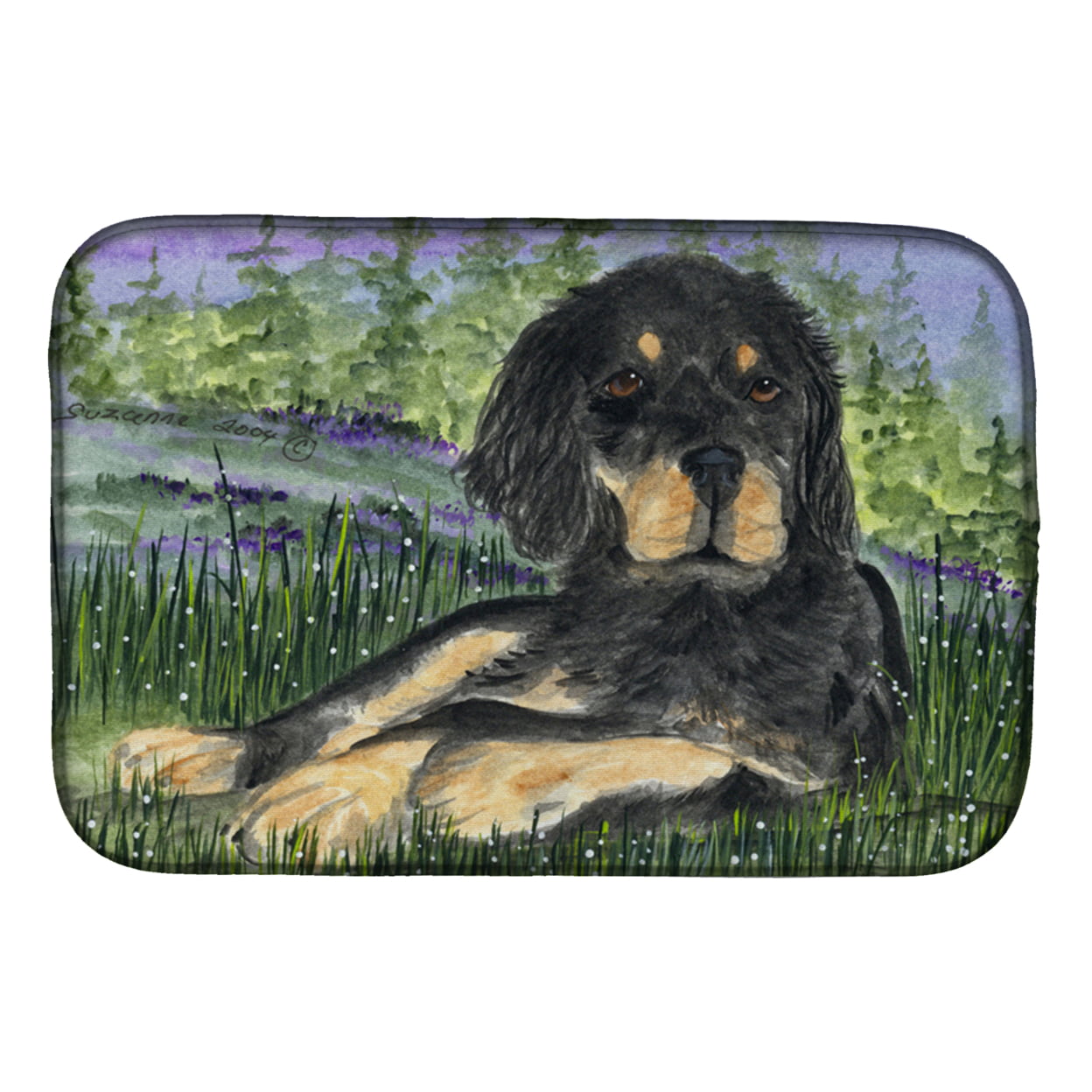 Picture of Carolines Treasures SS8026DDM Gordon Setter Dish Drying Mat