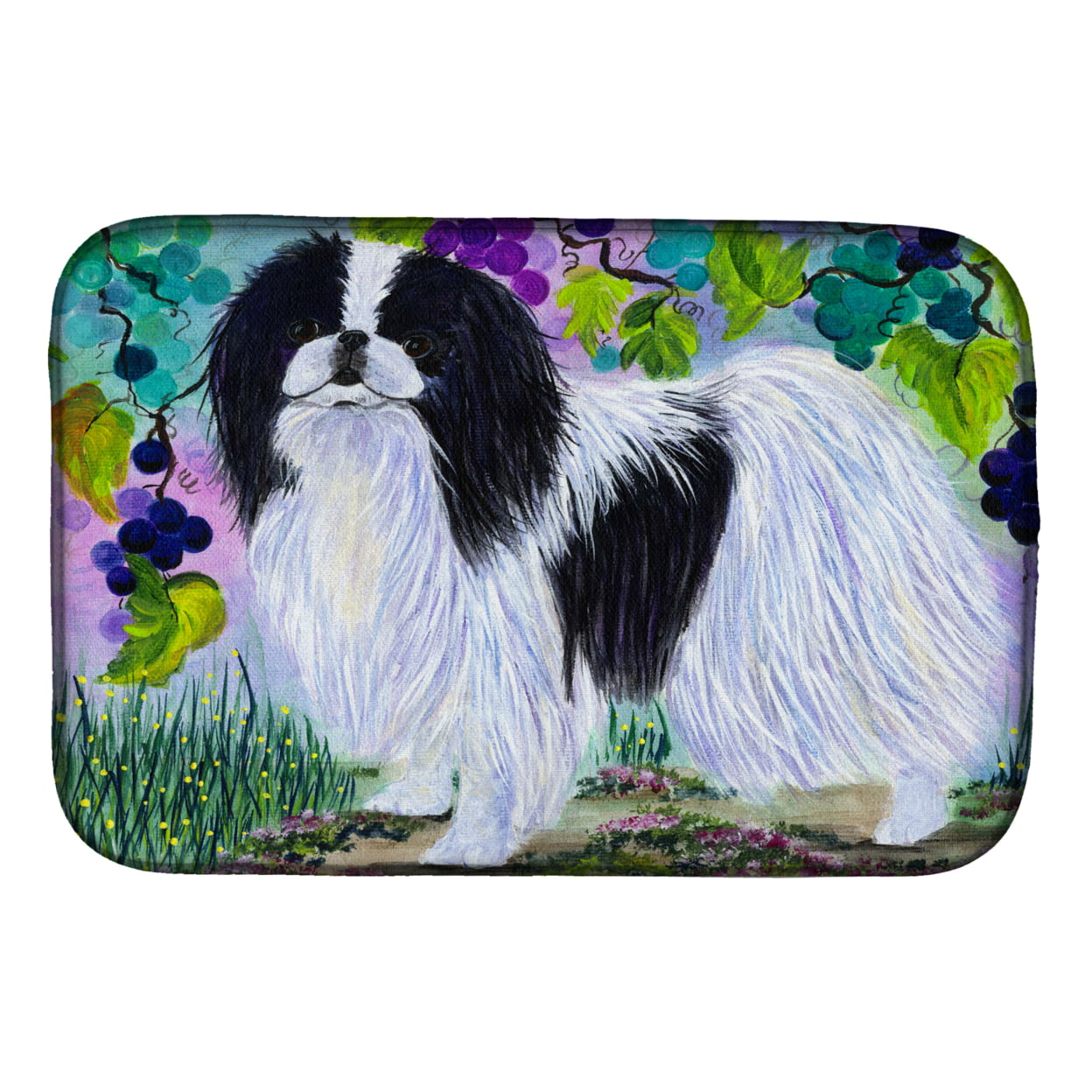 Picture of Carolines Treasures SS8270DDM Japanese Chin Dish Drying Mat
