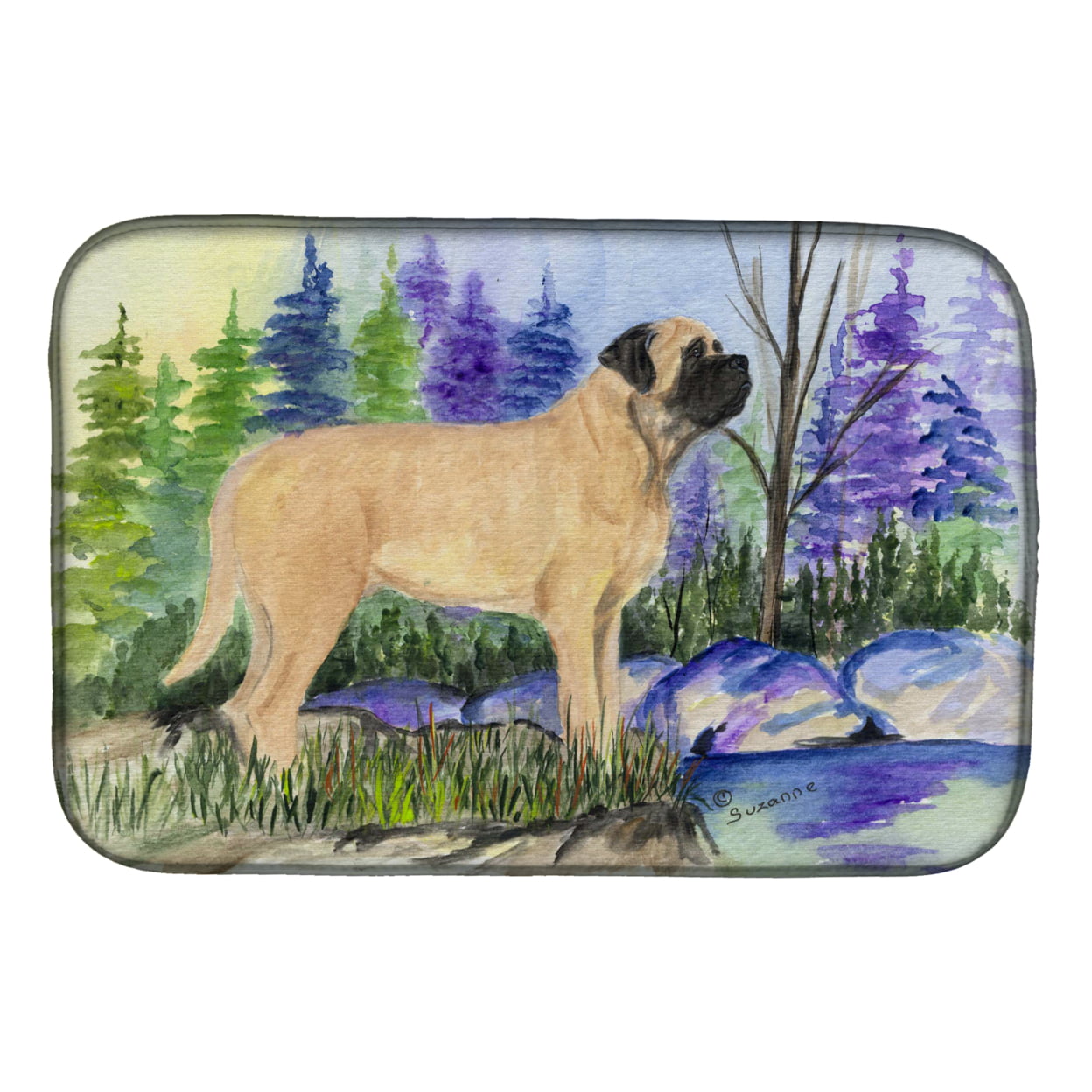 Picture of Carolines Treasures SS8009DDM Mastiff Dish Drying Mat