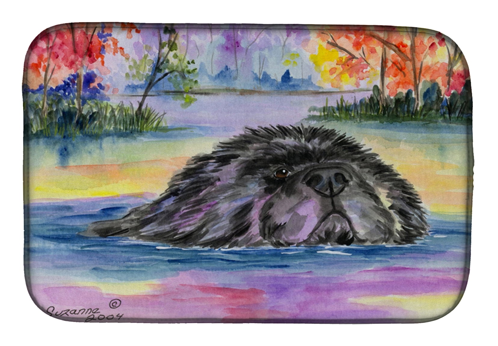Picture of Carolines Treasures SS8040DDM Newfoundland Dish Drying Mat
