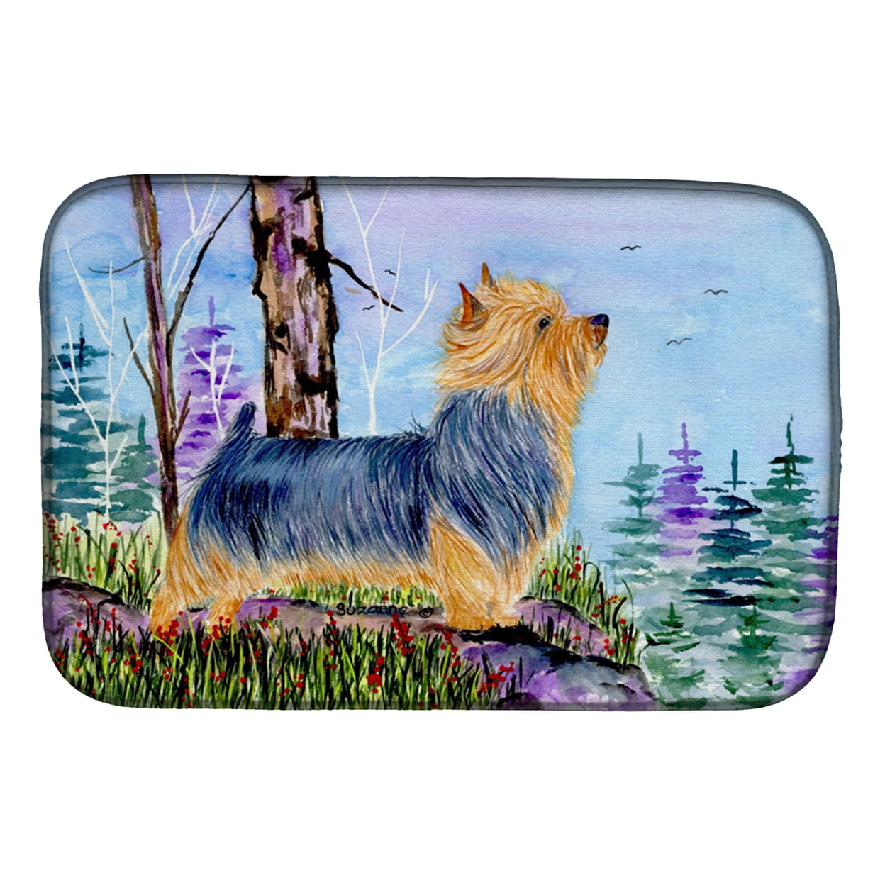 Picture of Carolines Treasures SS8678DDM Norwich Terrier Dish Drying Mat