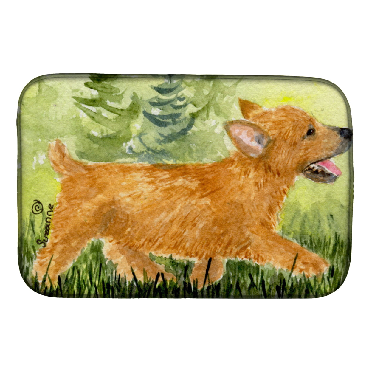 Picture of Carolines Treasures SS8884DDM Norwich Terrier Dish Drying Mat