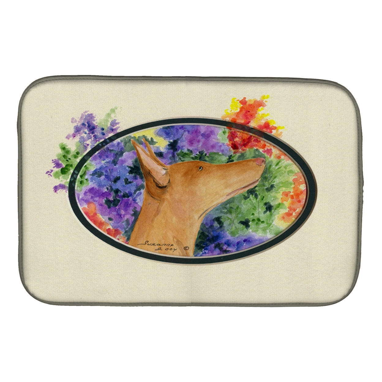 Picture of Carolines Treasures SS8041DDM Pharaoh Hound Dish Drying Mat