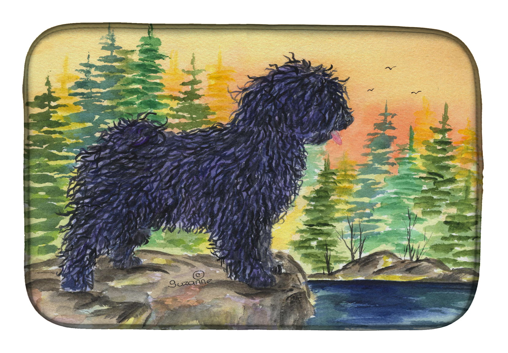 Picture of Carolines Treasures SS8347DDM Puli Dish Drying Mat