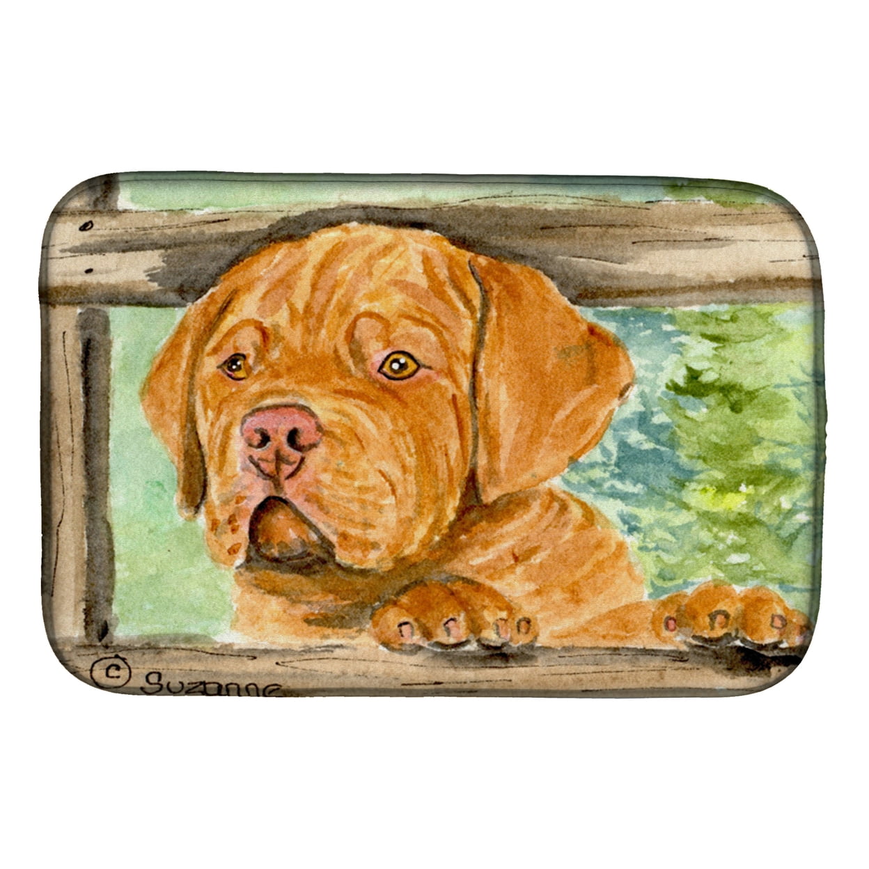 Picture of Carolines Treasures SS8926DDM Dogue De Bordeaux Dish Drying Mat