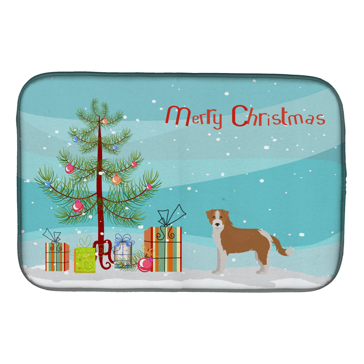 CK3466DDM Kromfohrlnder Christmas Tree Dish Drying Mat