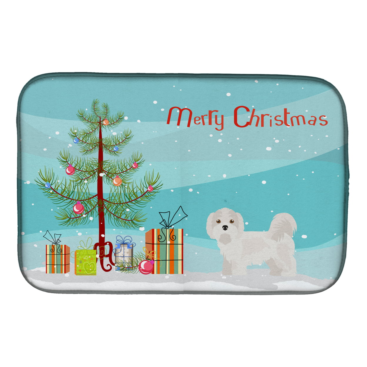 Kyi-Leo Christmas Tree Dish Drying Mat
