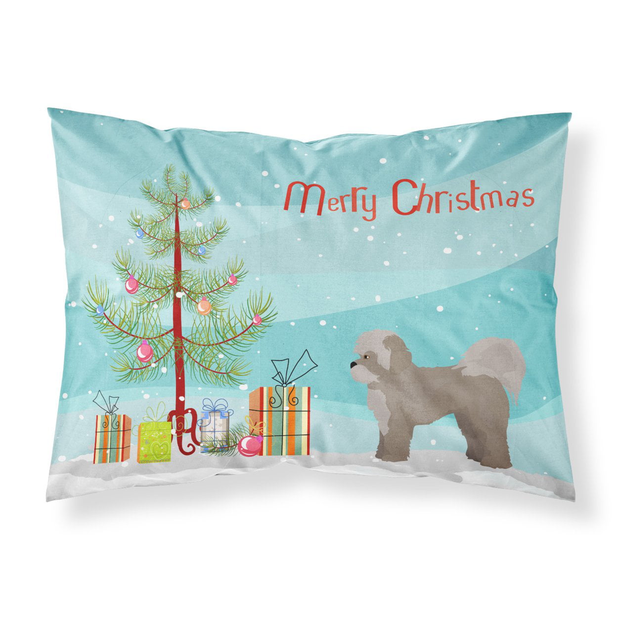 Zuchon No.1 Christmas Tree Fabric Standard Pillowcase