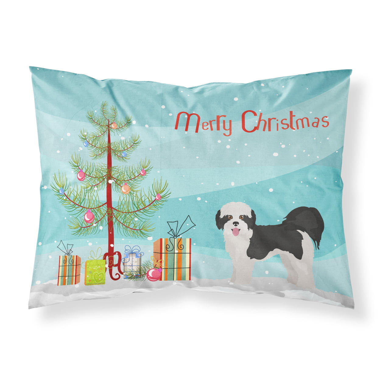 Zuchon No.2 Christmas Tree Fabric Standard Pillowcase
