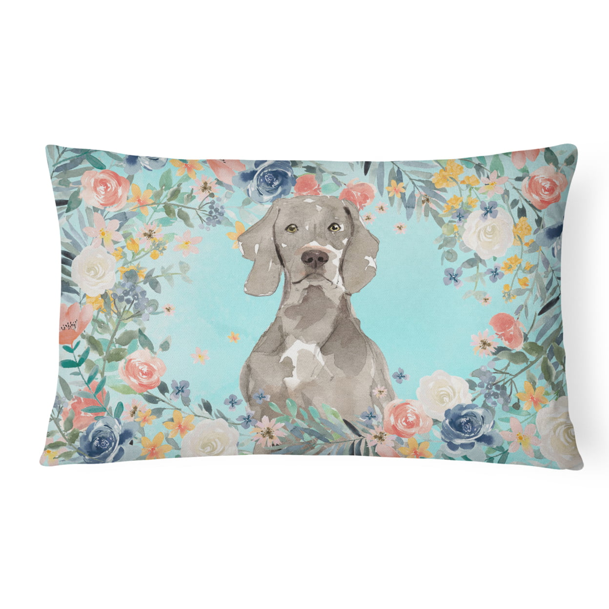 Weimaraner Canvas Fabric Decorative Pillow