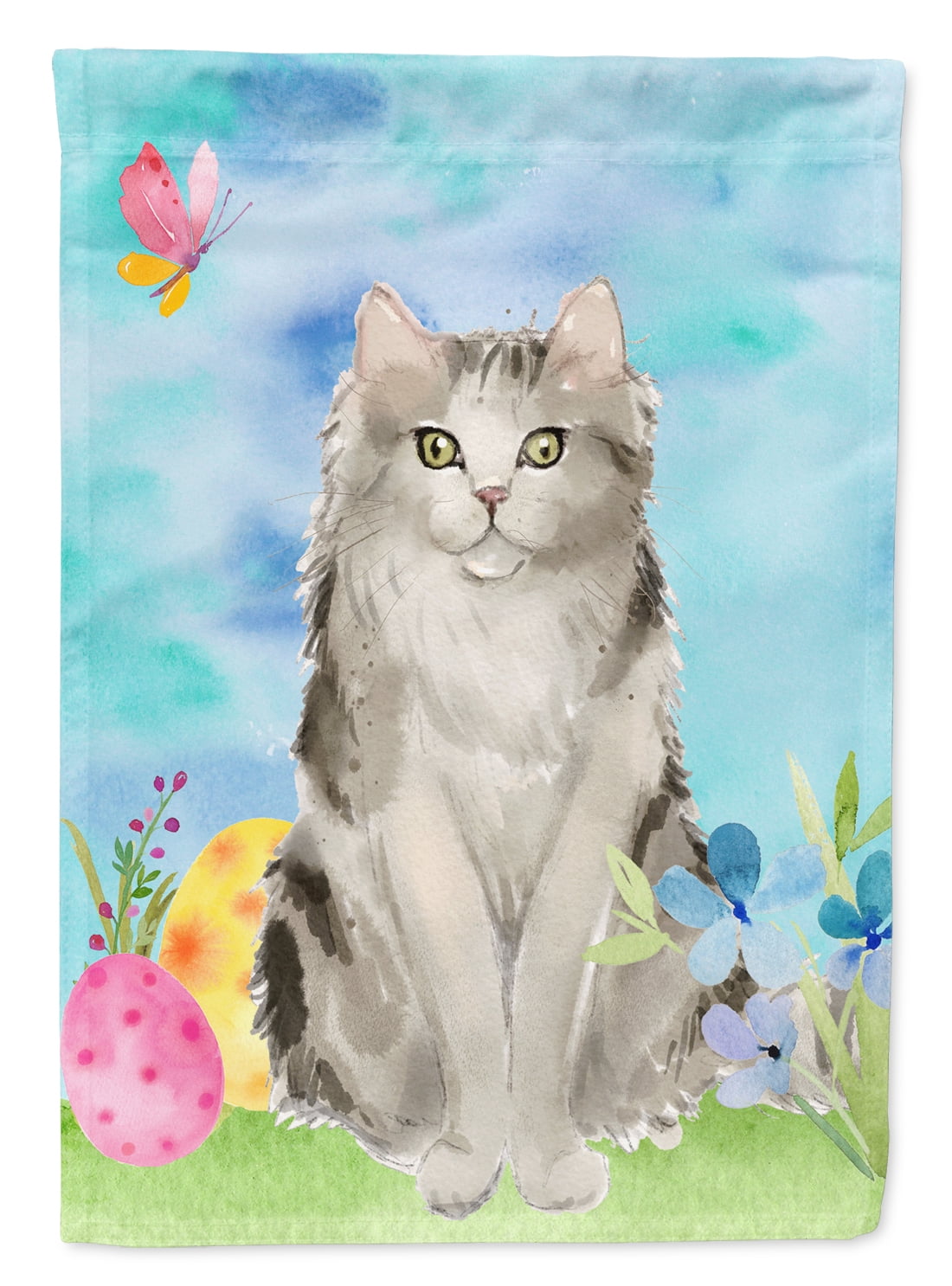 CK3141CHF Ragamuffin Easter Eggs Flag Canvas House Size
