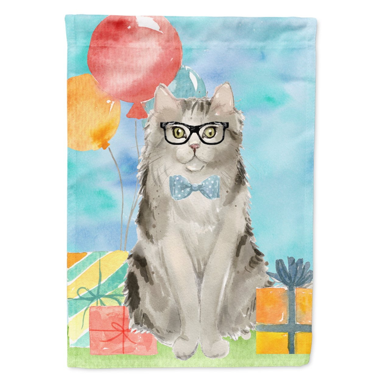 Ragamuffin Happy Birthday Flag Canvas House Size