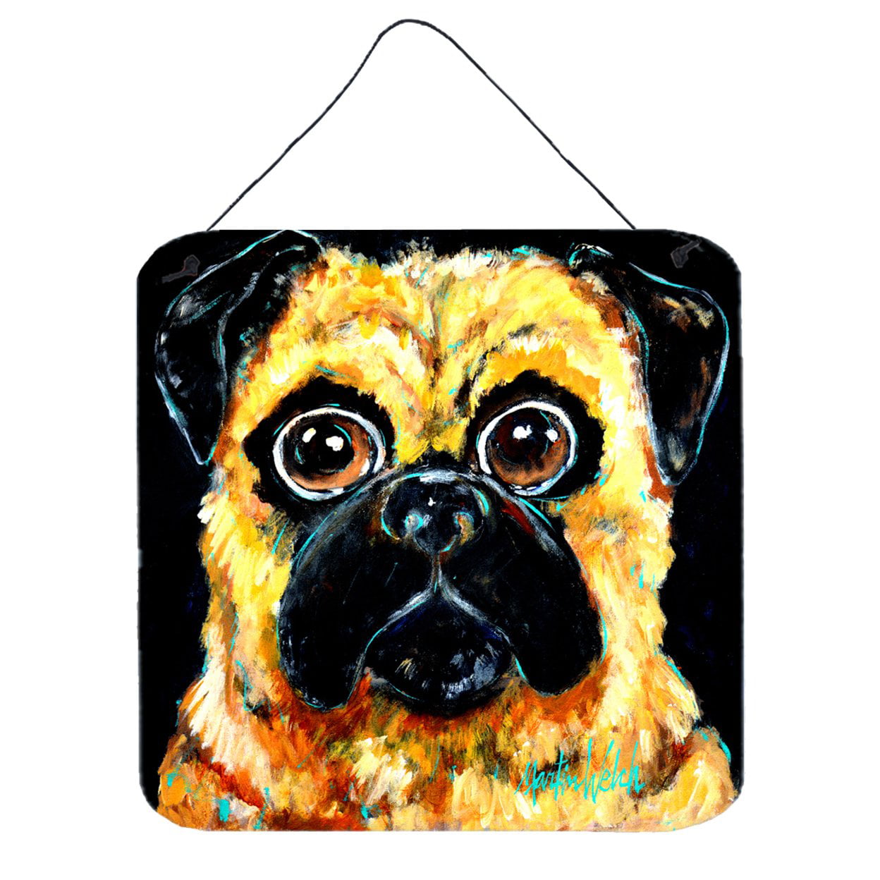 Pug It Out Wall or Door Hanging Prints