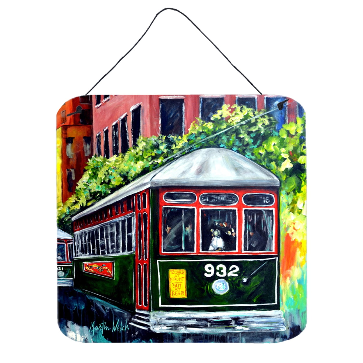 Streetcar St. Charles No.2 Wall or Door Hanging Prints