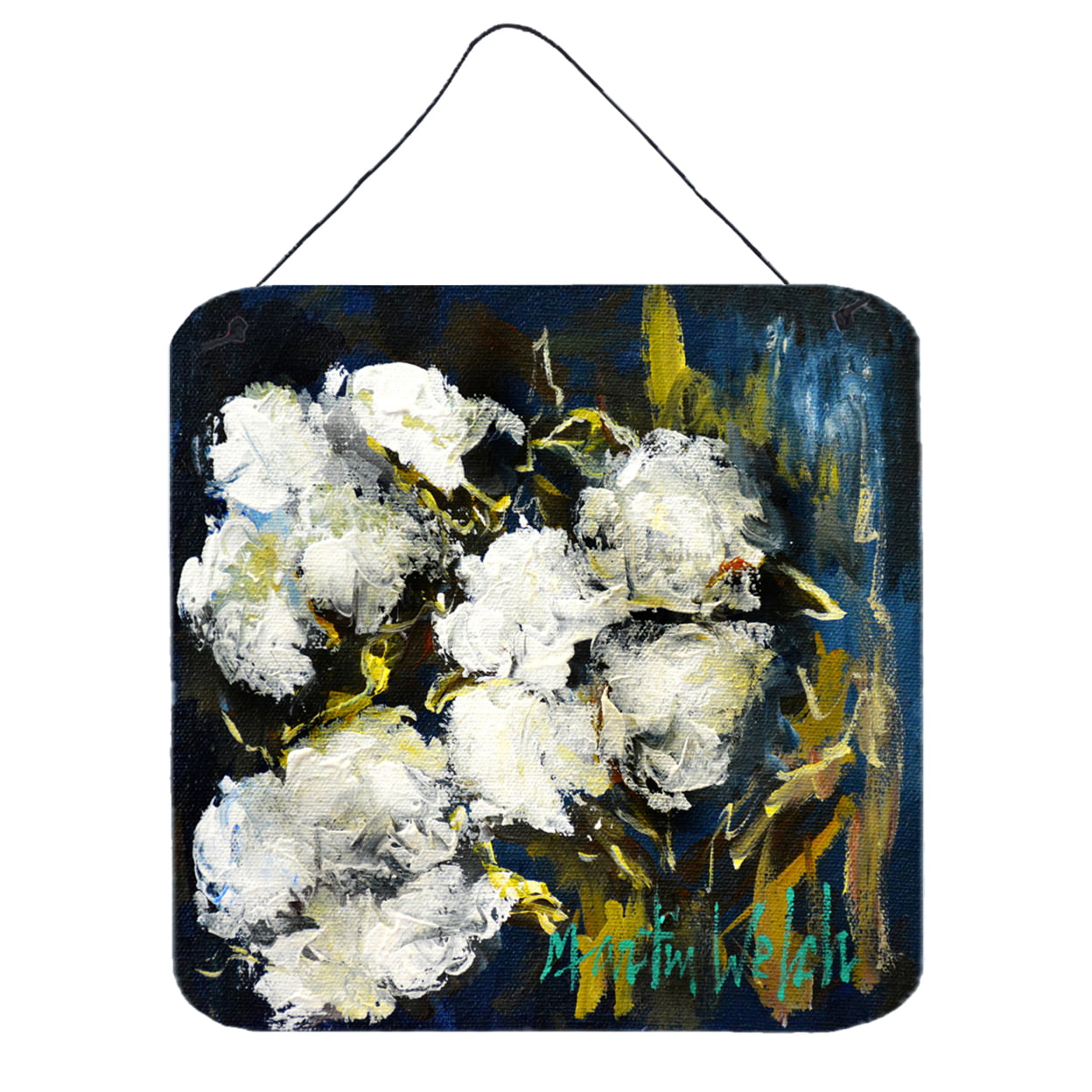 Three Boll Cotton Wall or Door Hanging Prints