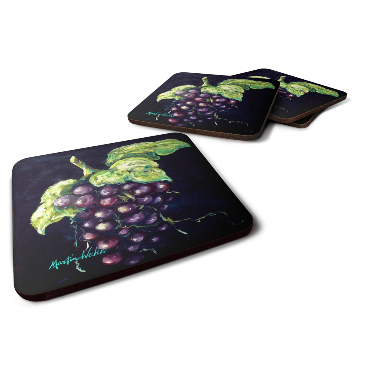 Welchs Grapes Foam Coasters - Set of 4 -  CoolCookware, CO2087441