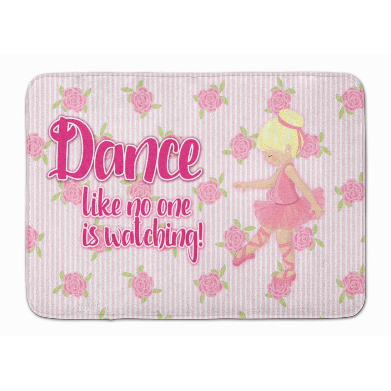BB5391RUG Ballet Dance Blonde Machine Washable Memory Foam Mat