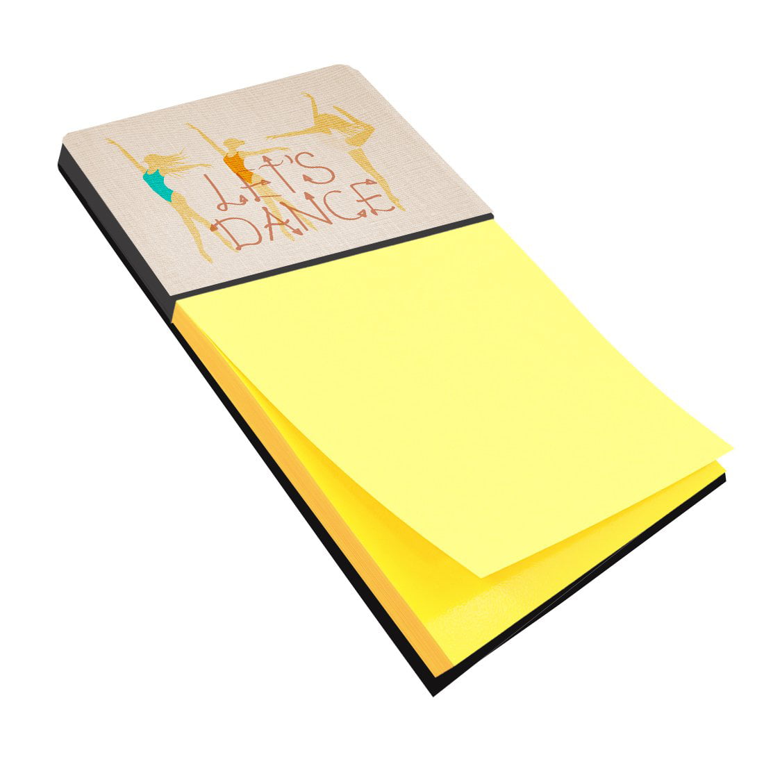 BB5376SN Lets Dance Linen Light Sticky Note Holder