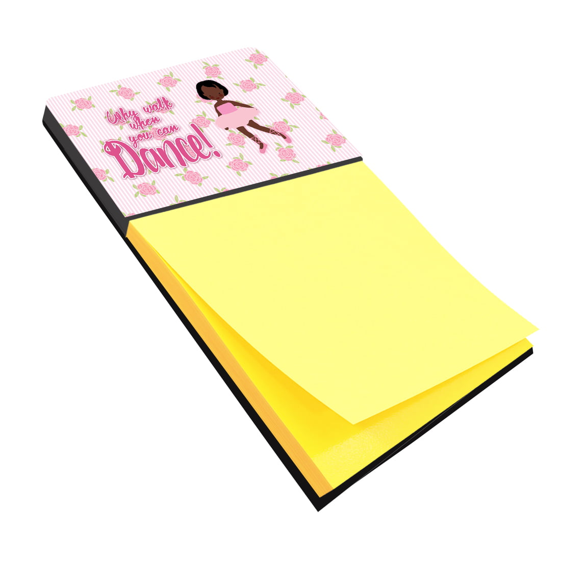 BB5384SN Ballet African American Short Hair Sticky Note Holder