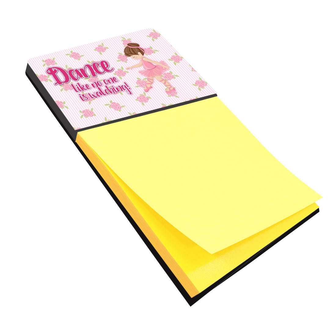 BB5390SN Ballet Dance Brunette Sticky Note Holder