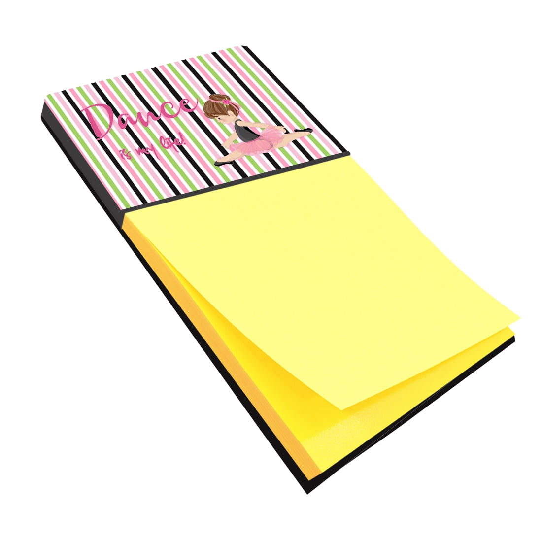 BB5393SN Ballet Dance is My Life Brunette Sticky Note Holder