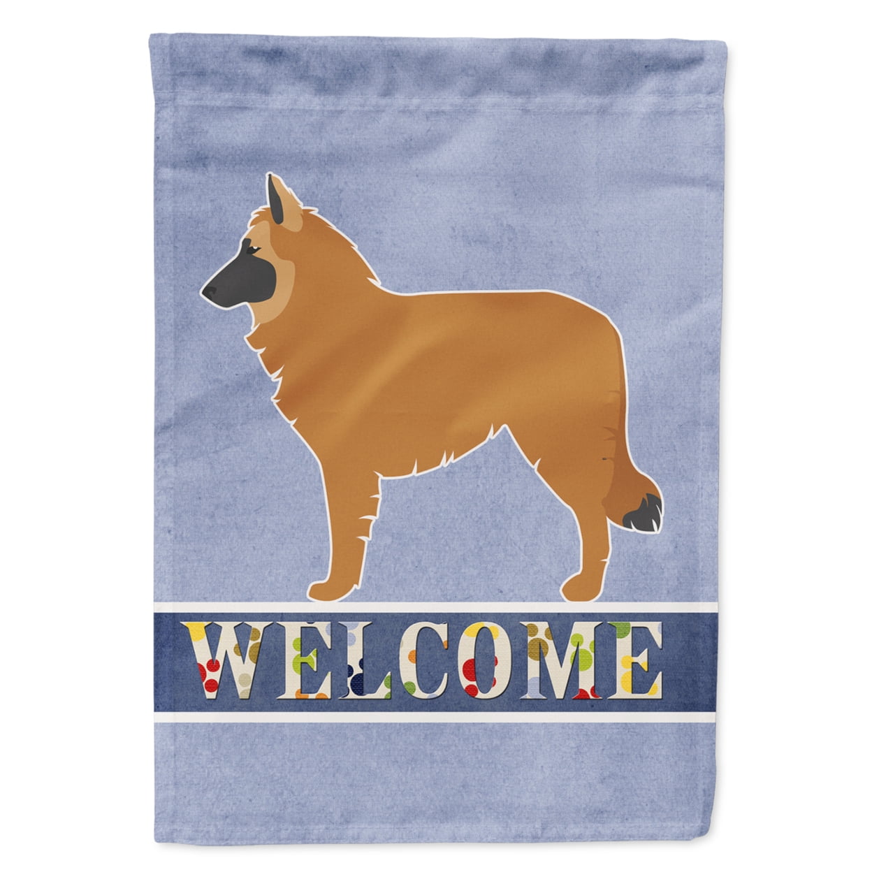 Belgian Shepherd Welcome Garden Size Flag
