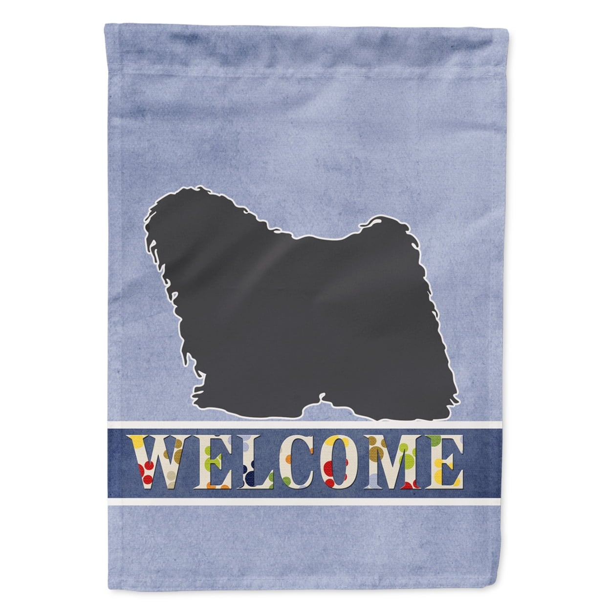 Puli Welcome Garden Size Flag