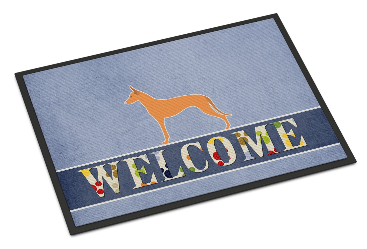 24 x 36 in. Pharaoh Hound Welcome Indoor or Outdoor Mat