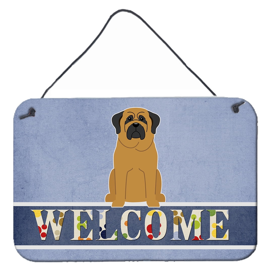 Mastiff Welcome Wall or Door Hanging Prints