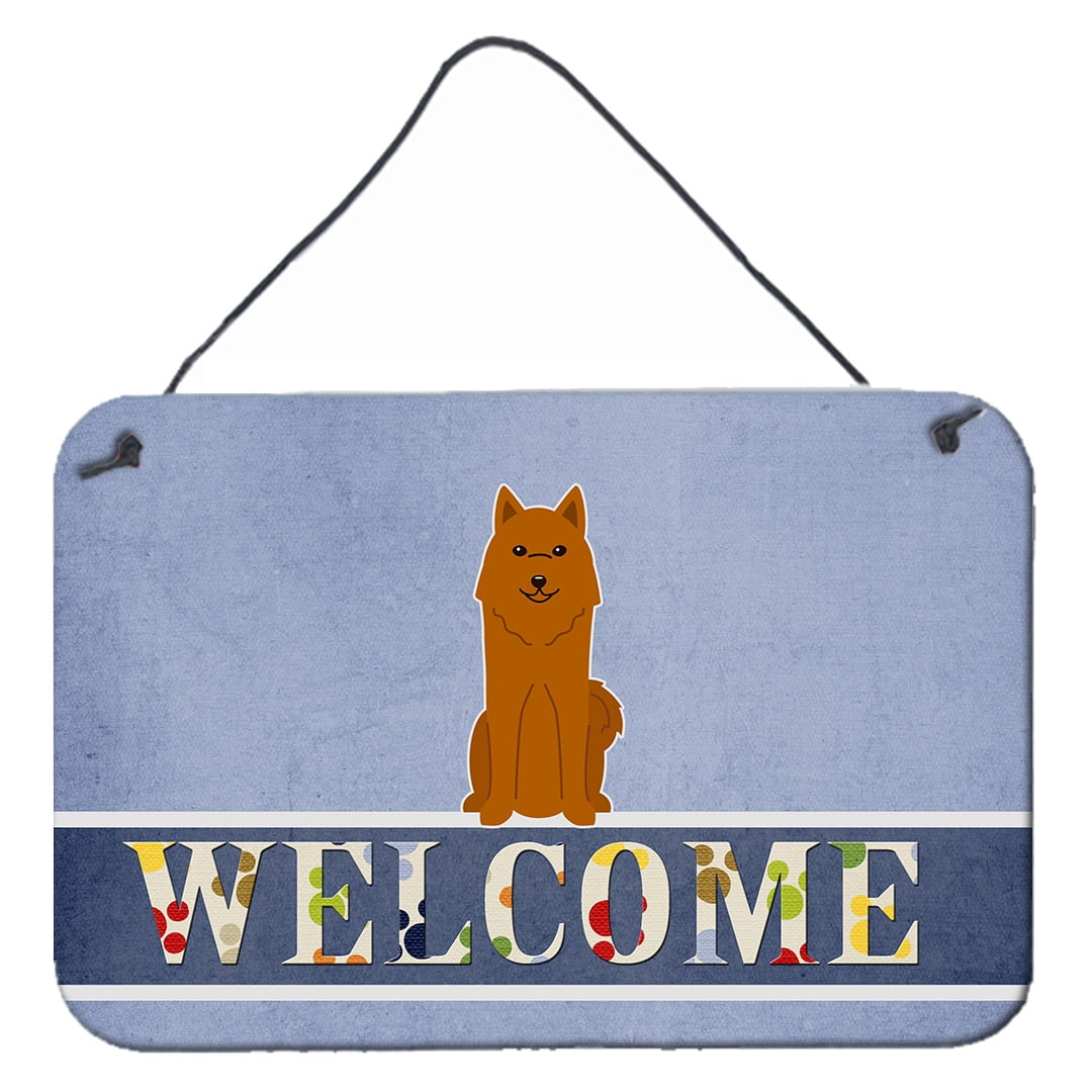 Karelian Bear Dog Welcome Wall or Door Hanging Prints