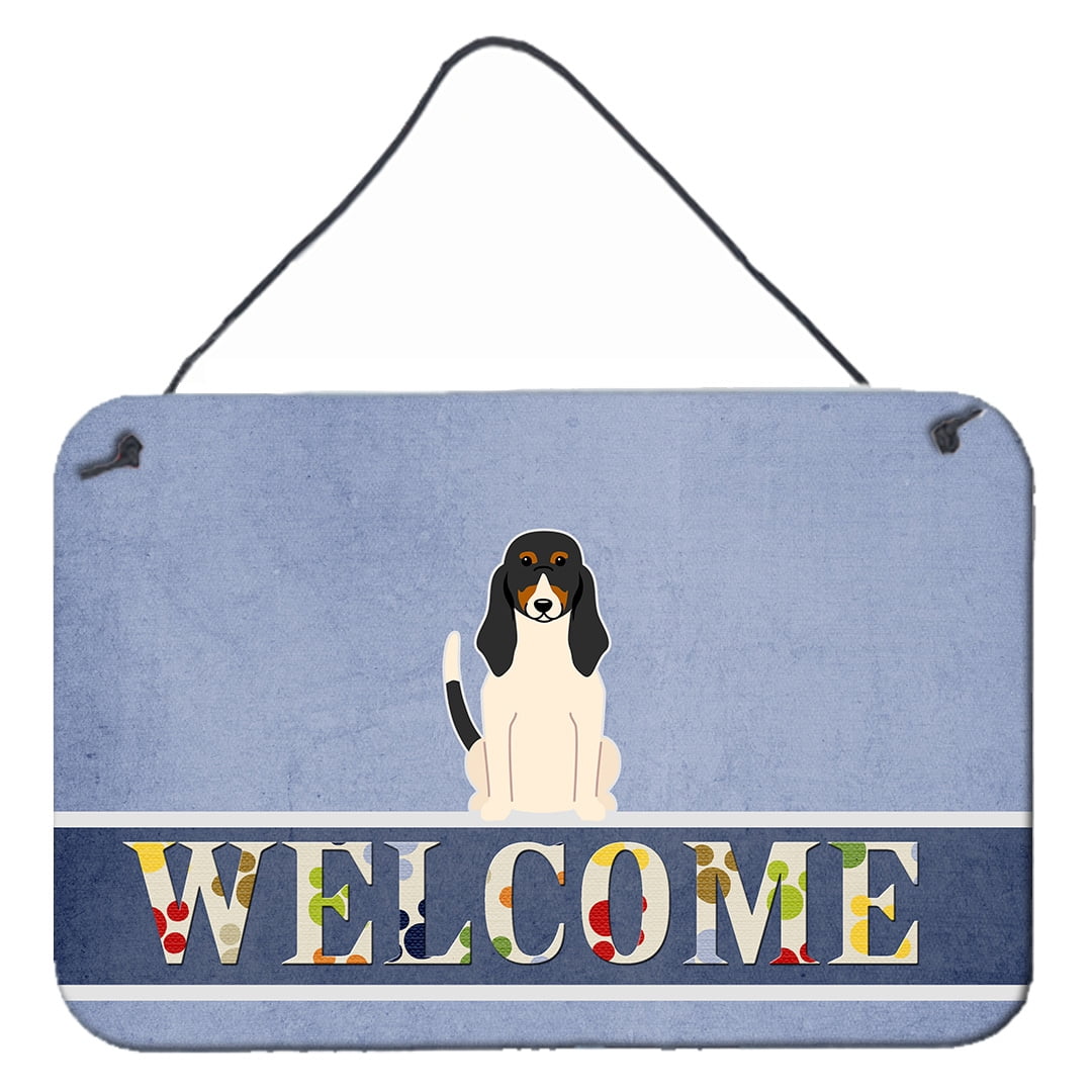 Swiss Hound Welcome Wall or Door Hanging Prints