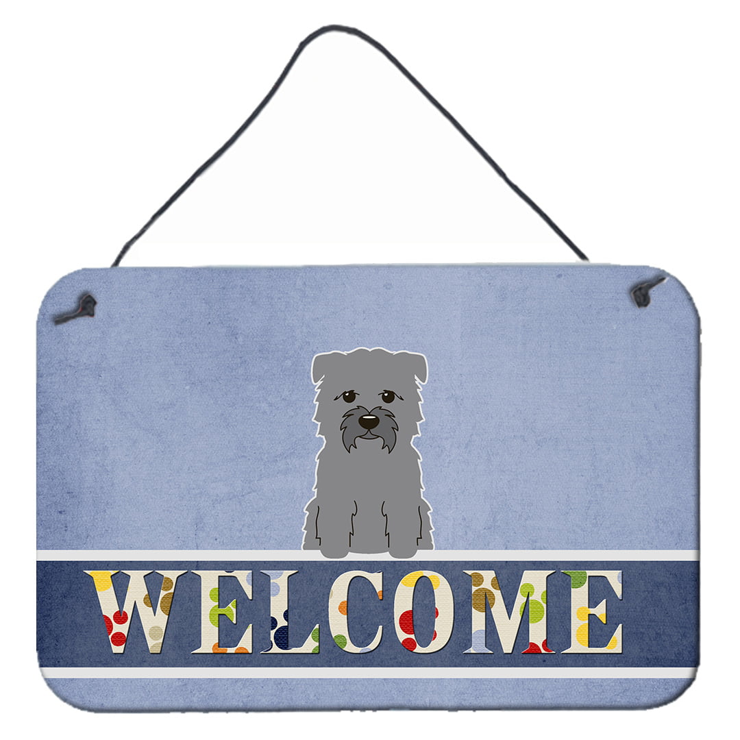 Glen of Imal Grey Welcome Wall or Door Hanging Prints
