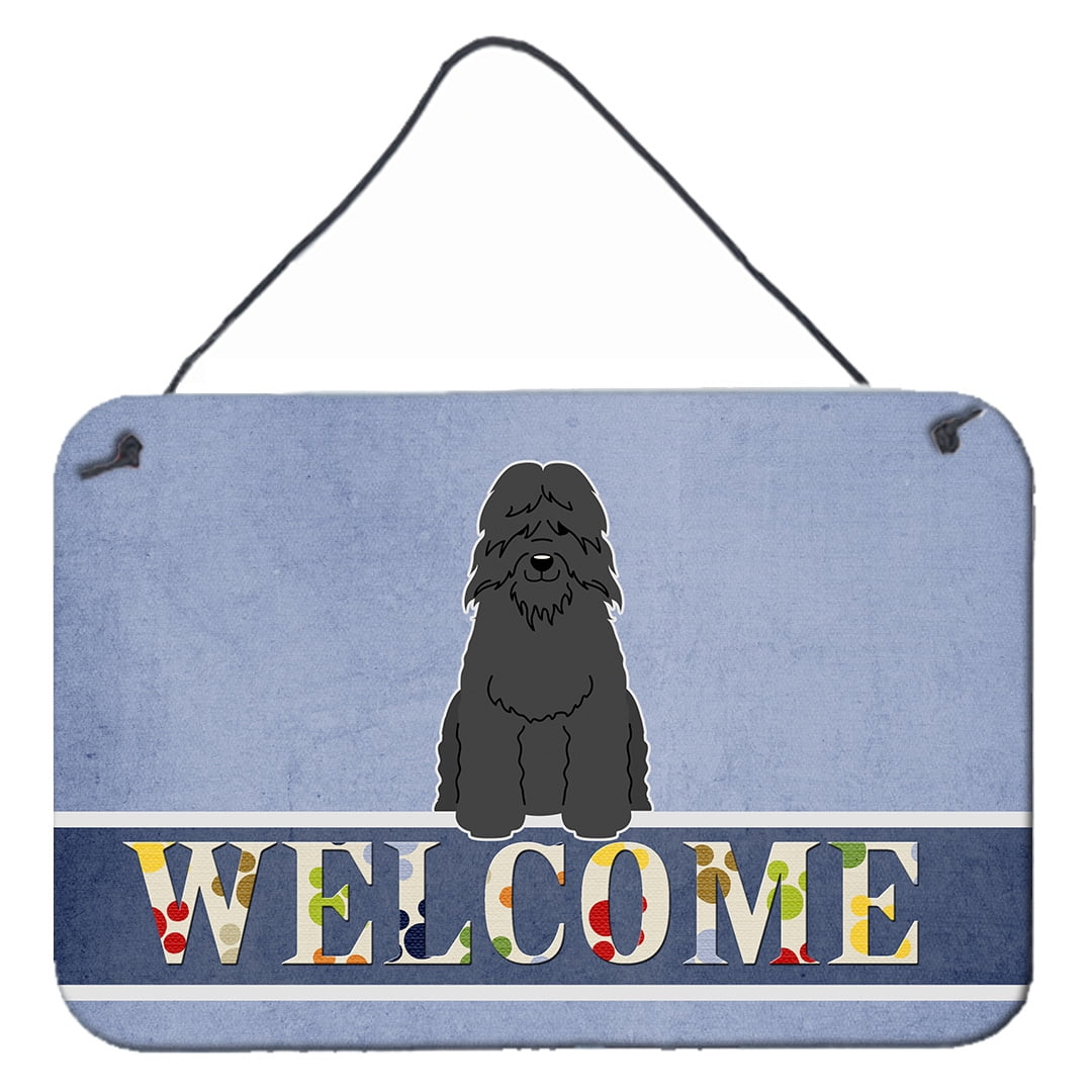 Bouvier Des Flandres Welcome Wall or Door Hanging Prints