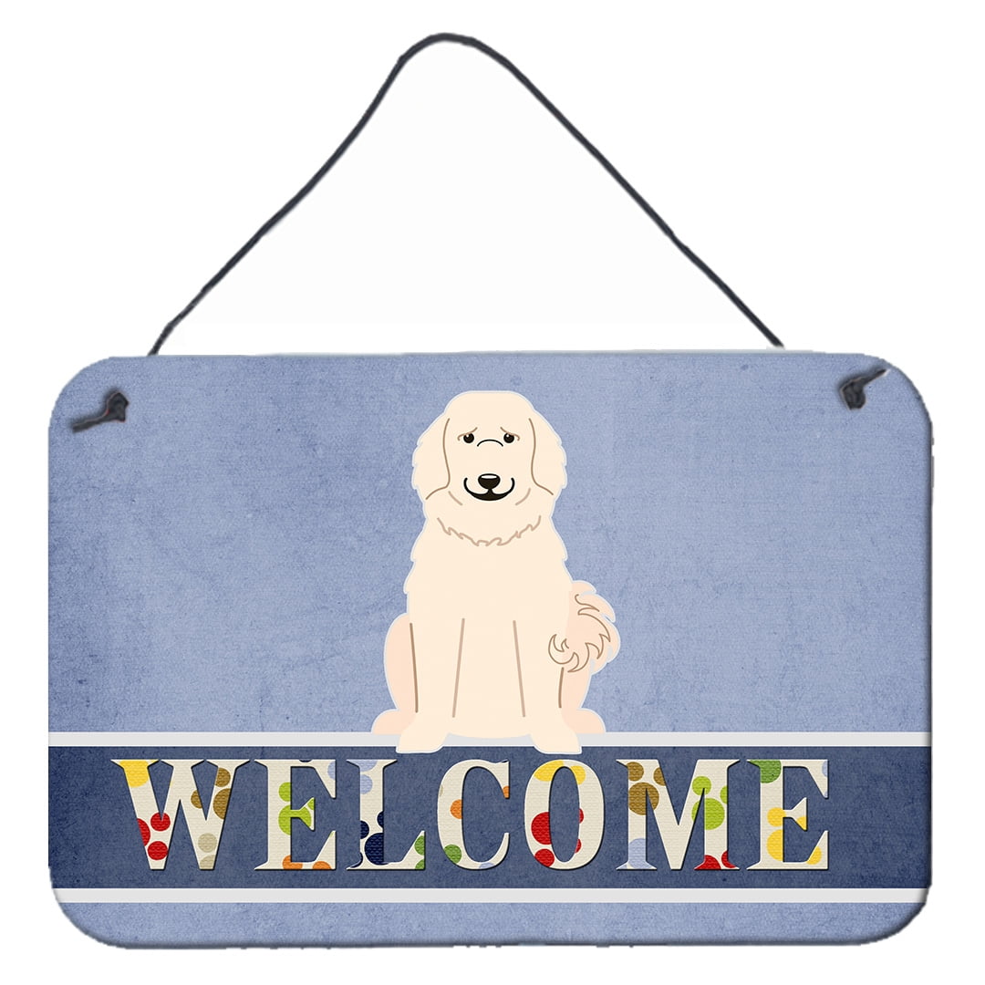 Great Pyrenese Welcome Wall or Door Hanging Prints
