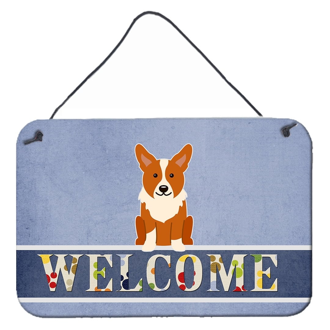 Corgi Welcome Wall or Door Hanging Prints