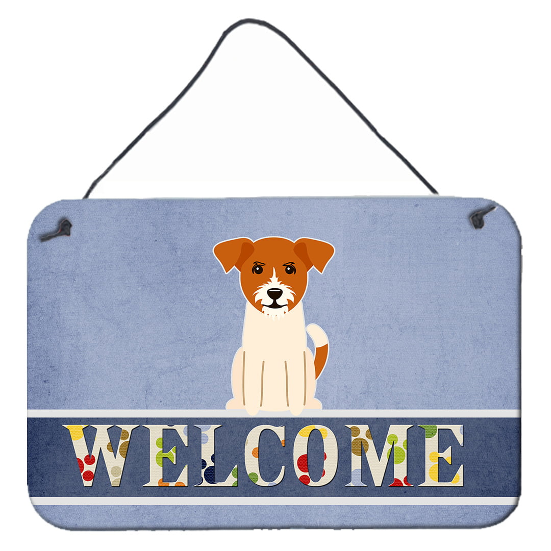 Jack Russell Terrier Welcome Wall or Door Hanging Prints